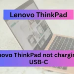 Lenovo ThinkPad not charging in USB-C